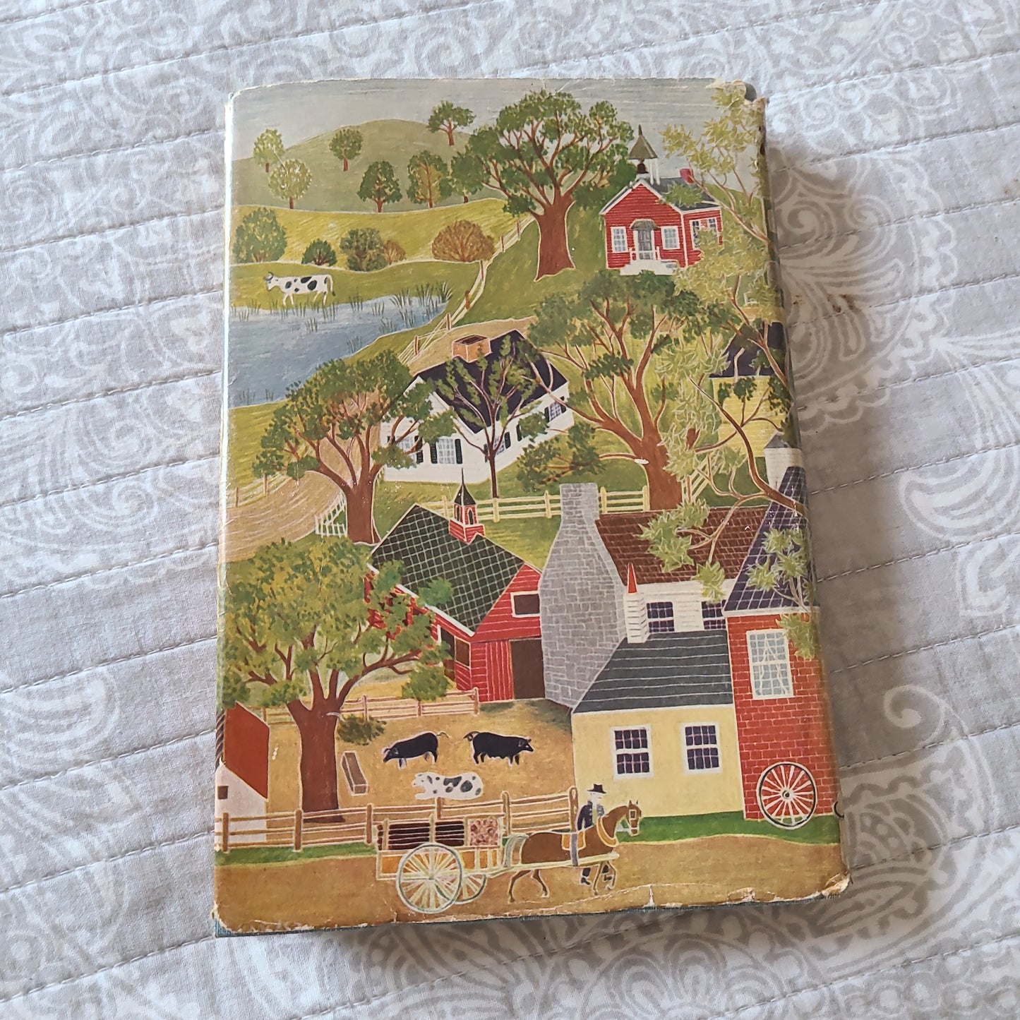 Vintage 1954 Rainbow On The Road by Esther Forbes 1ST EDITION Hardcover