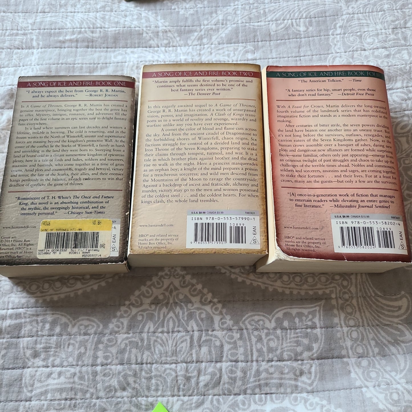 Game of Thrones 1-3 by George R.R. Martin