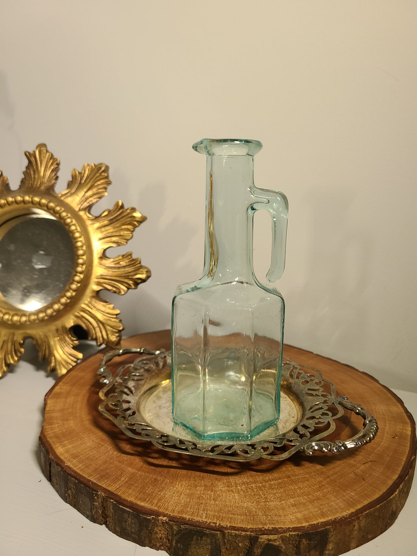 Antique Oil Container Arrangement