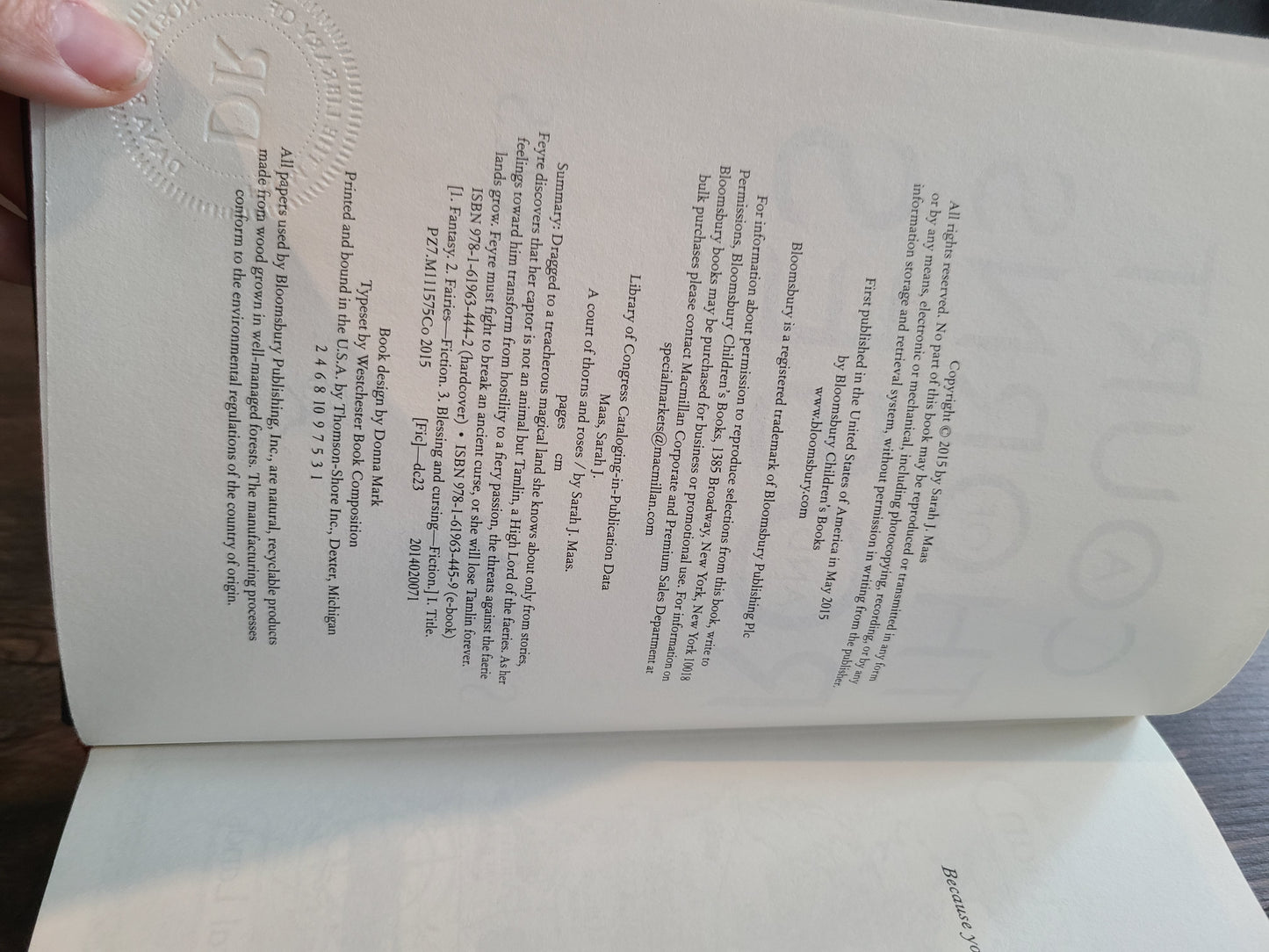1st 1st OOP A Court of Thorns and Roses by Sarah J Maas