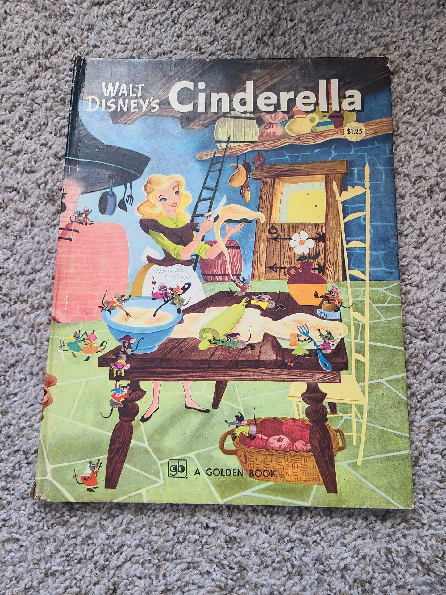 1974 Cinderella Golden Book