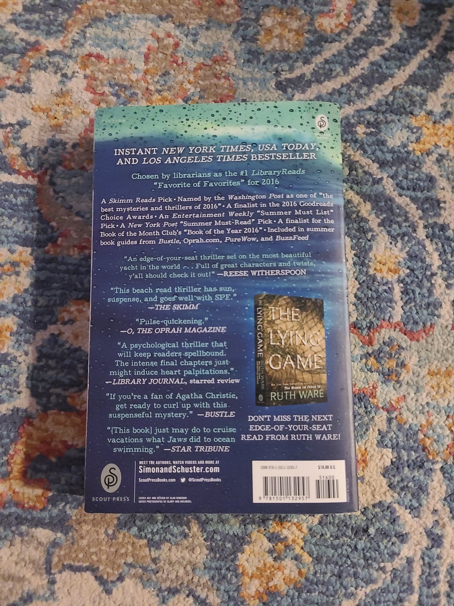The Women in Cabin 10 by Ruth Ware