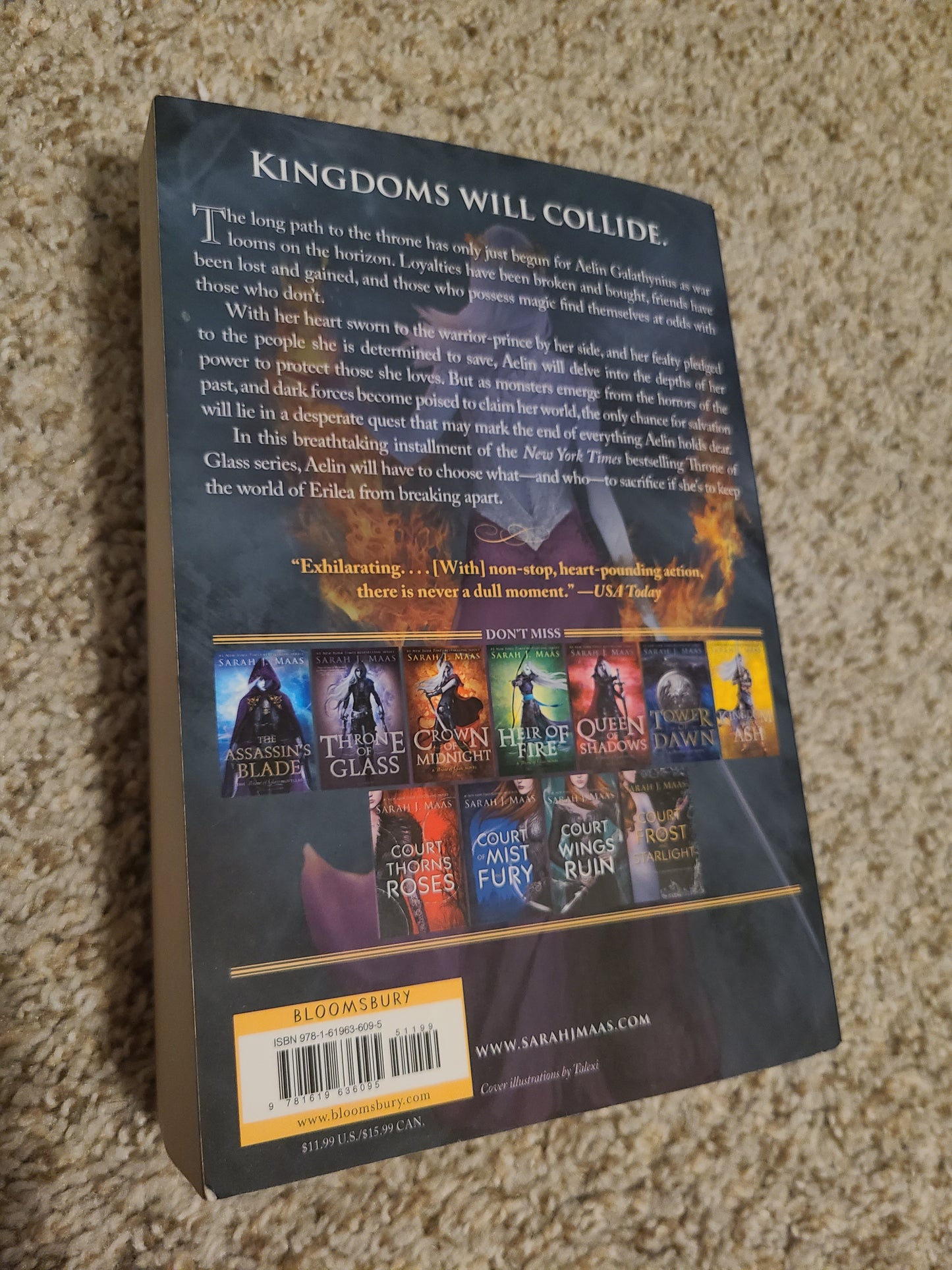 OOP Empire of Storms by Sarah J Maas