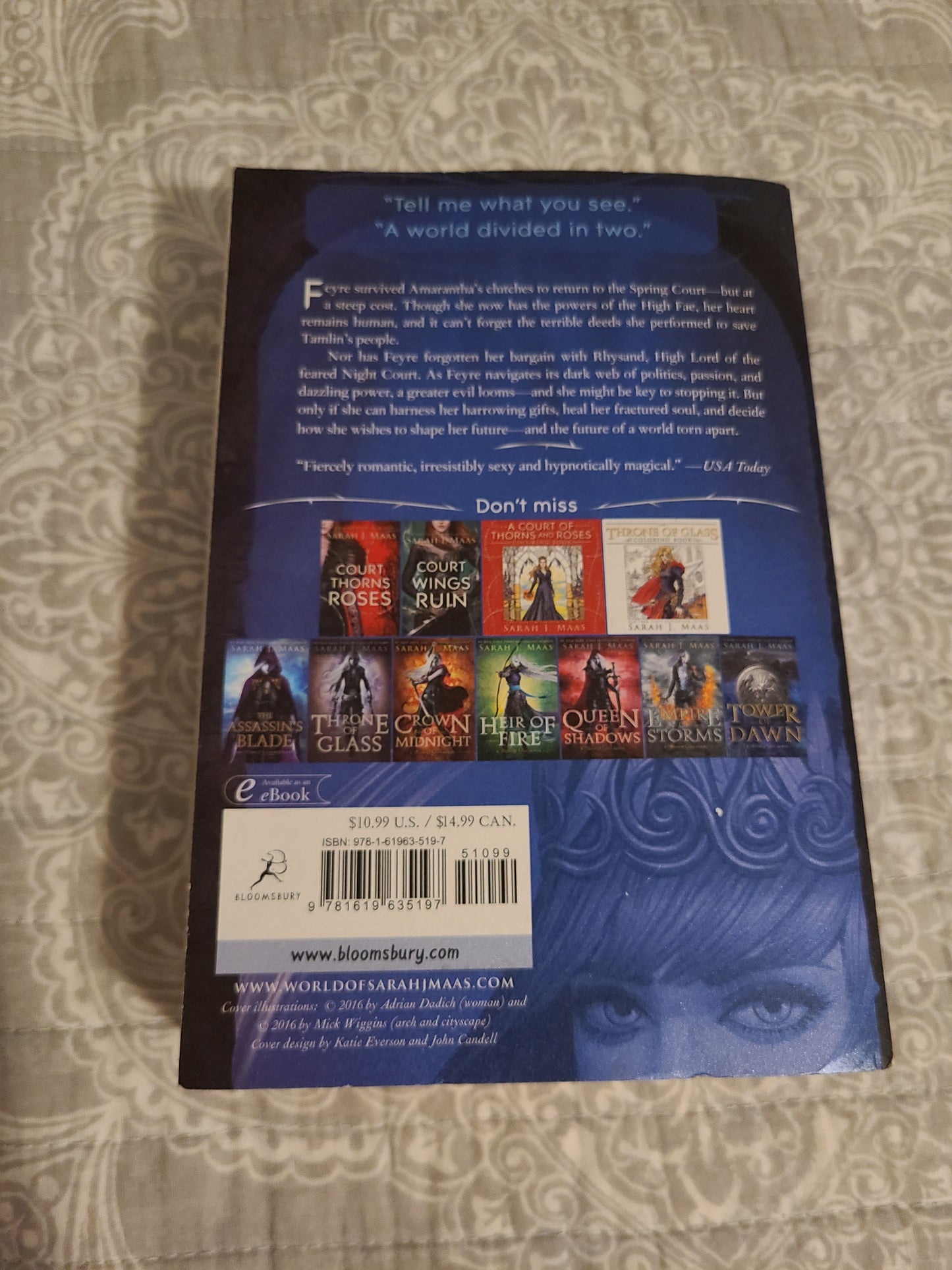 OOP A Court of Mist and Fury by Sarah J Maas