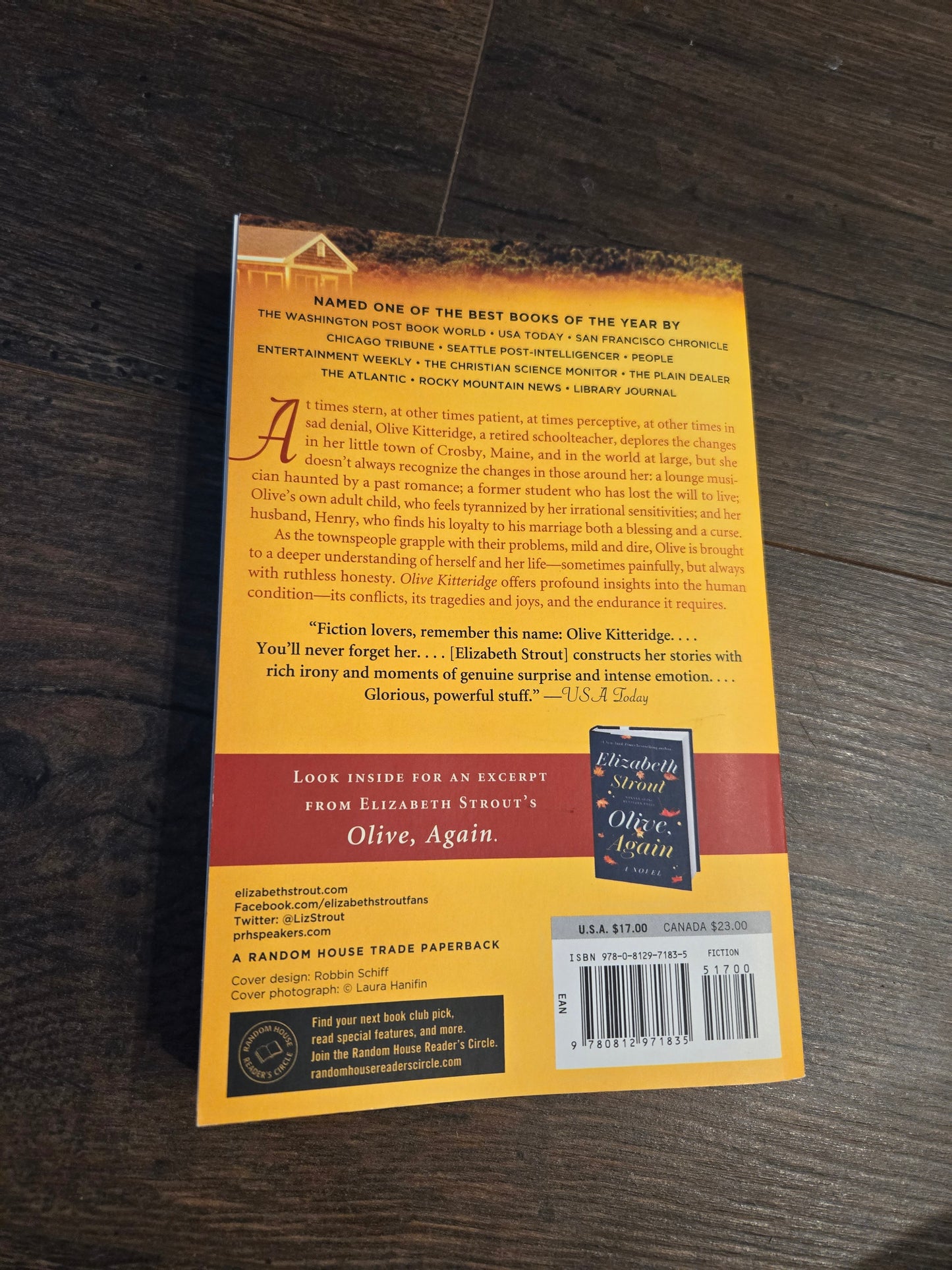 Olive Kitteridge by Elizabeth Strout
