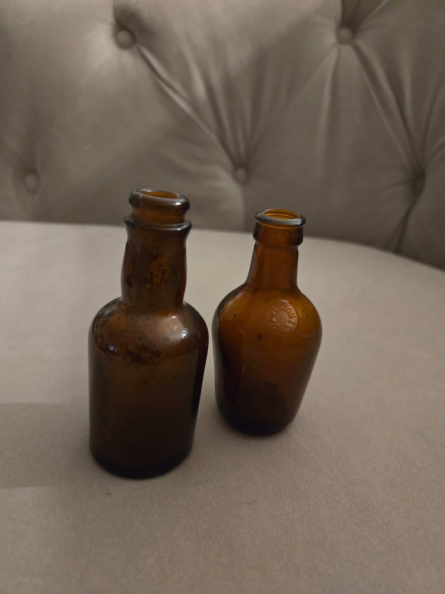 1900s Mini Liqour Bottles