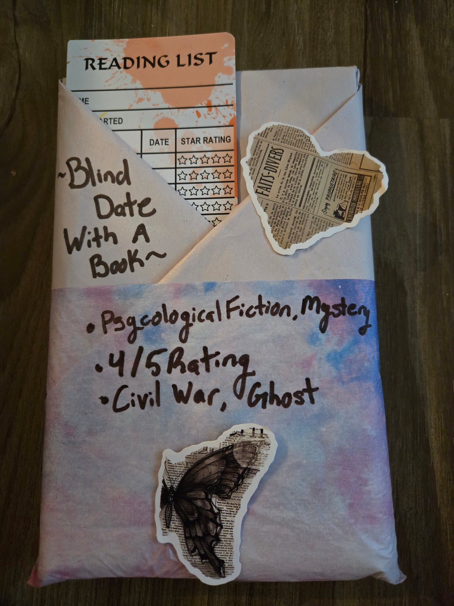 Historical and Psychological Fiction Blind Date With A Book