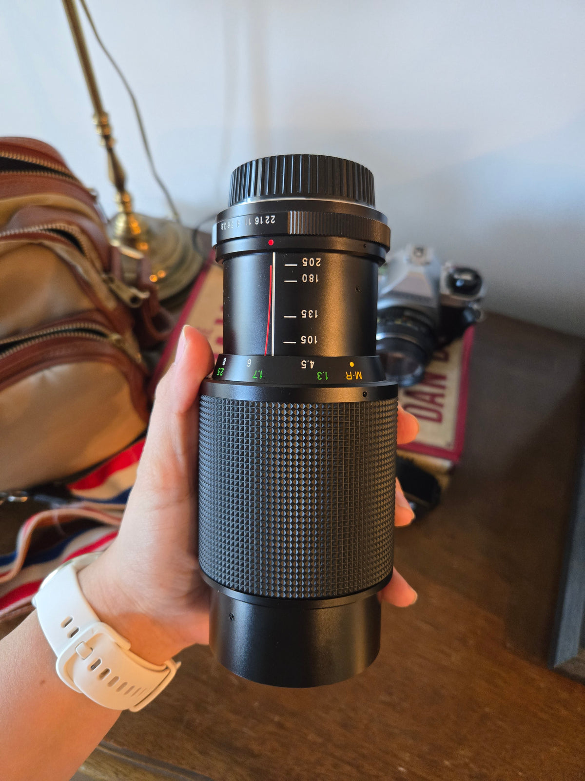 Pentax K1000 Camera with Extra Camera Lense, Case, Flash, Strap