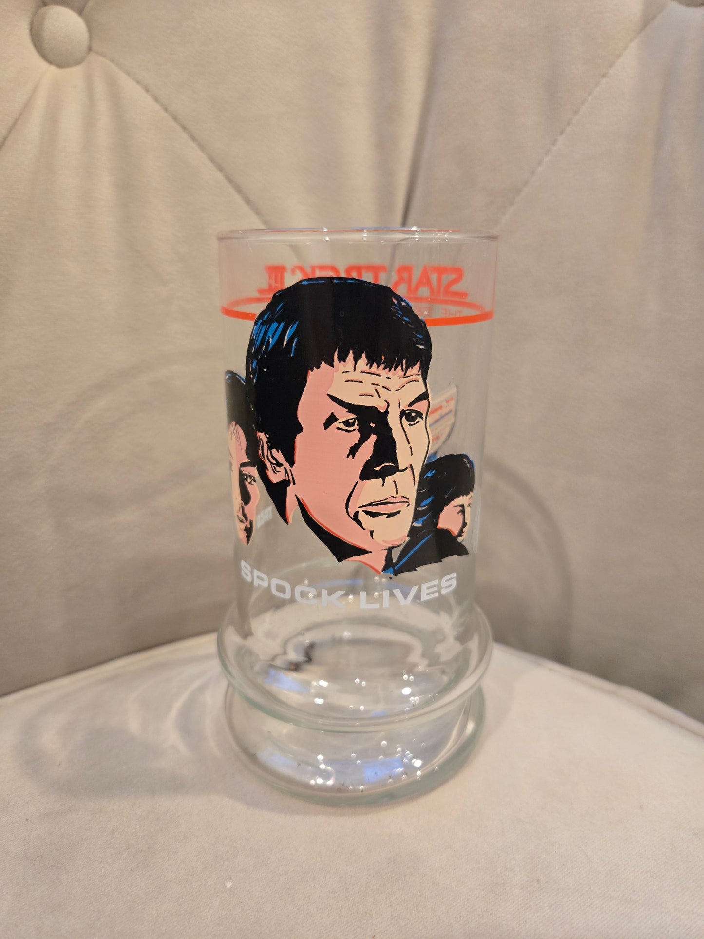 StarTrek Spock Glass Cup