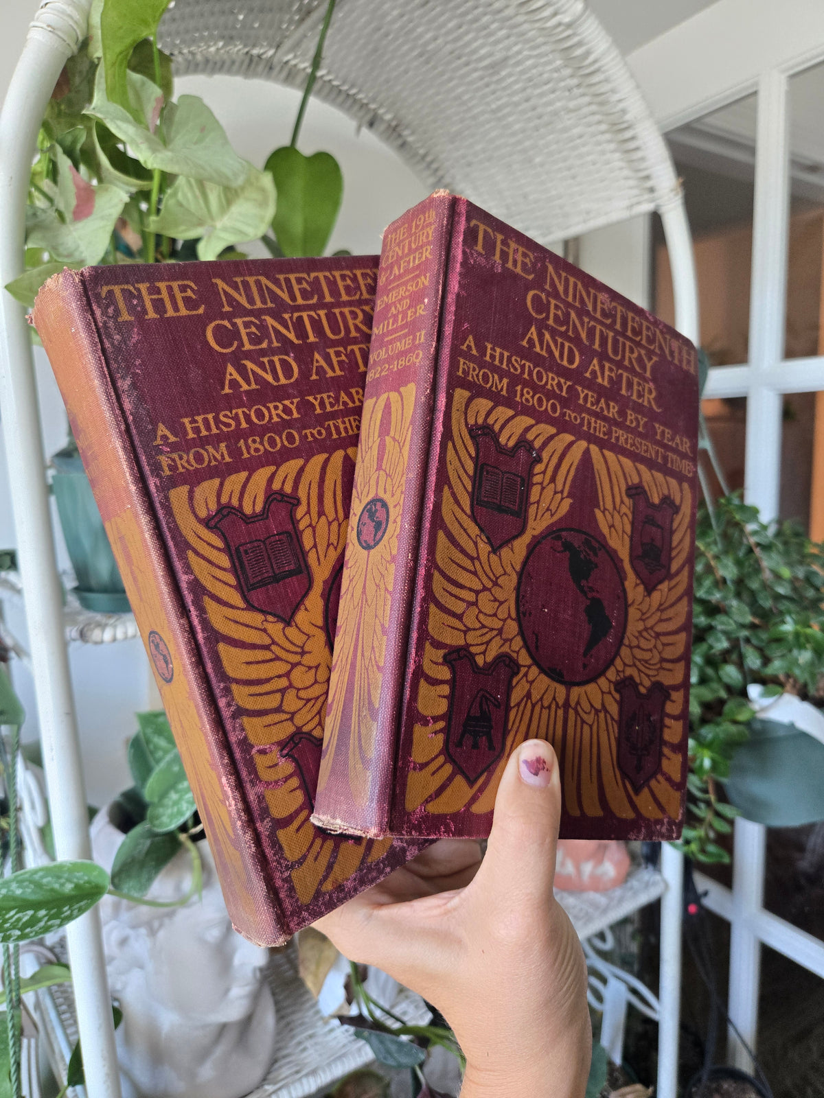 The Nineteenth Century & After, Emerson & Miller; 1906 2 Volume Set P F Collier