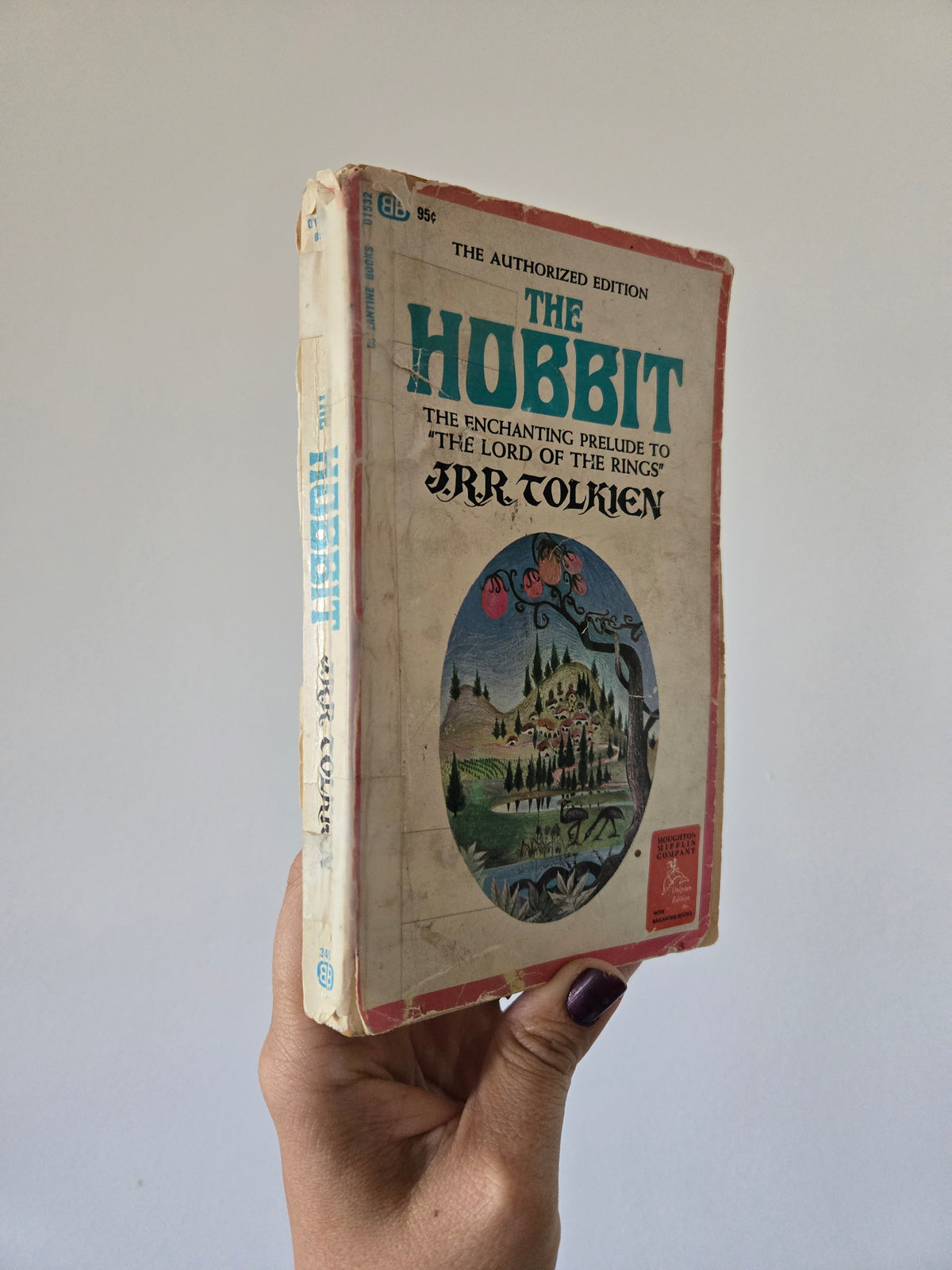 1st Paperback Edition The Lord Of The Rings and The Hobbit by JRR Tolkien Ballantine Books