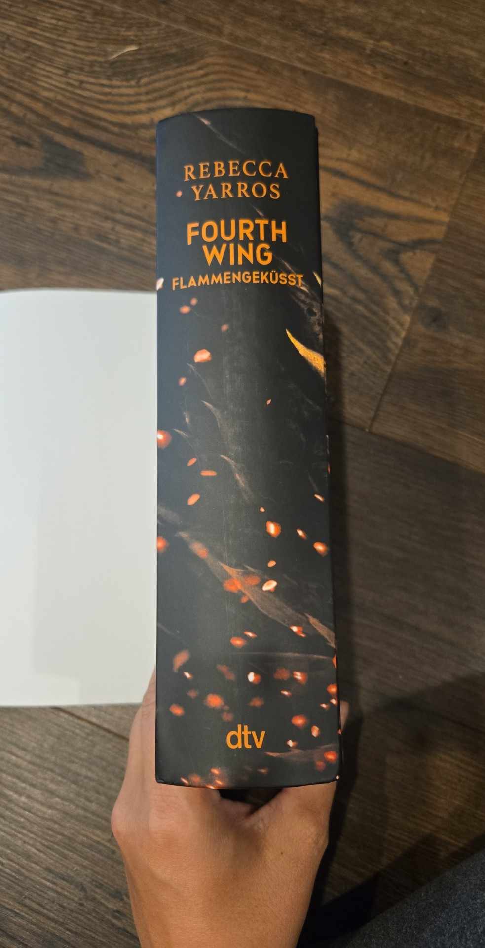 Signed German Edition Fourth Wing