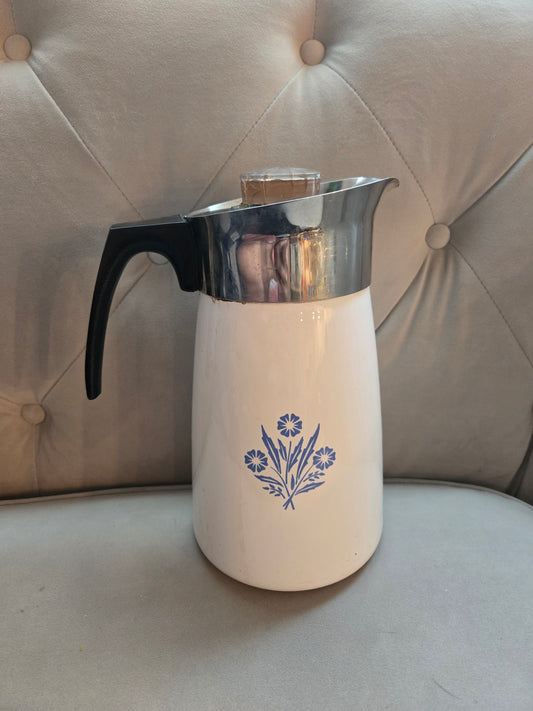 1960s Pyrex Cornwearing Pattern Coffee Maker