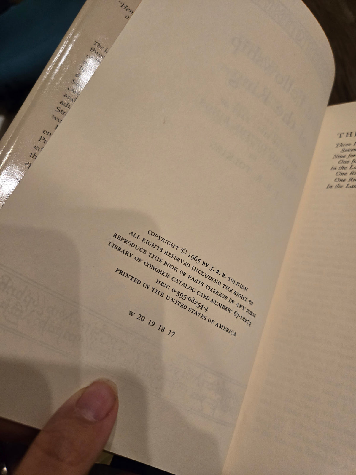 Lord of The Rings Second Revised Edition