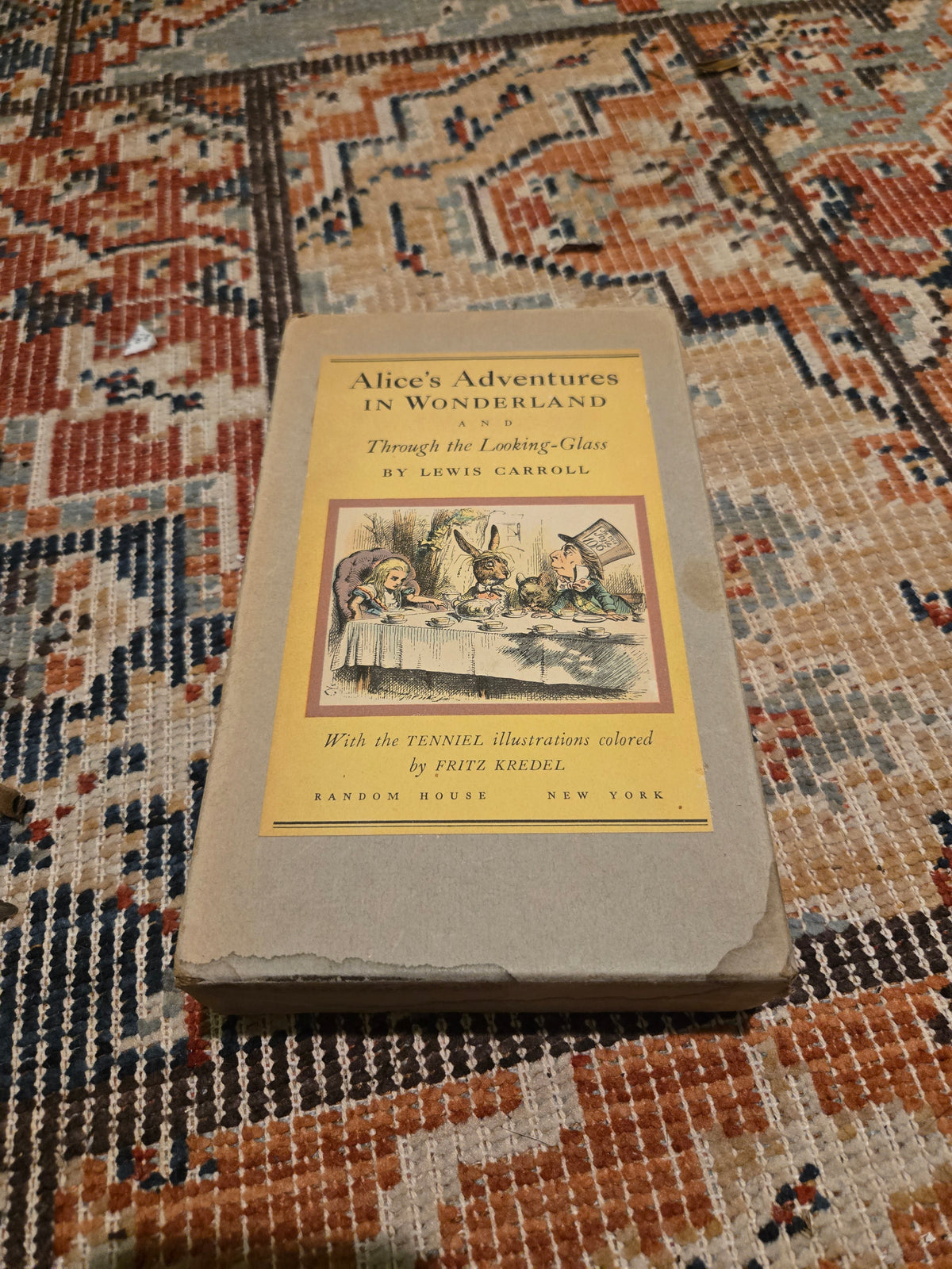 Vintage Alice In Wonderland Illustrated Edition Box Set
