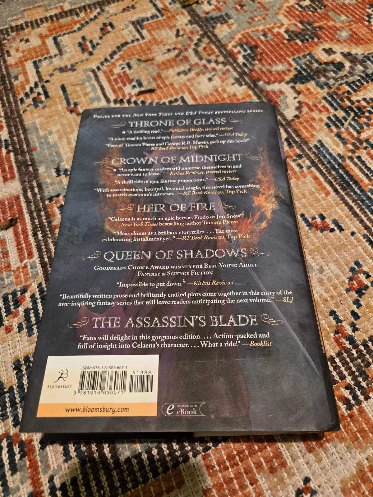 Hardback Empire of Storms by Sarah J Maas