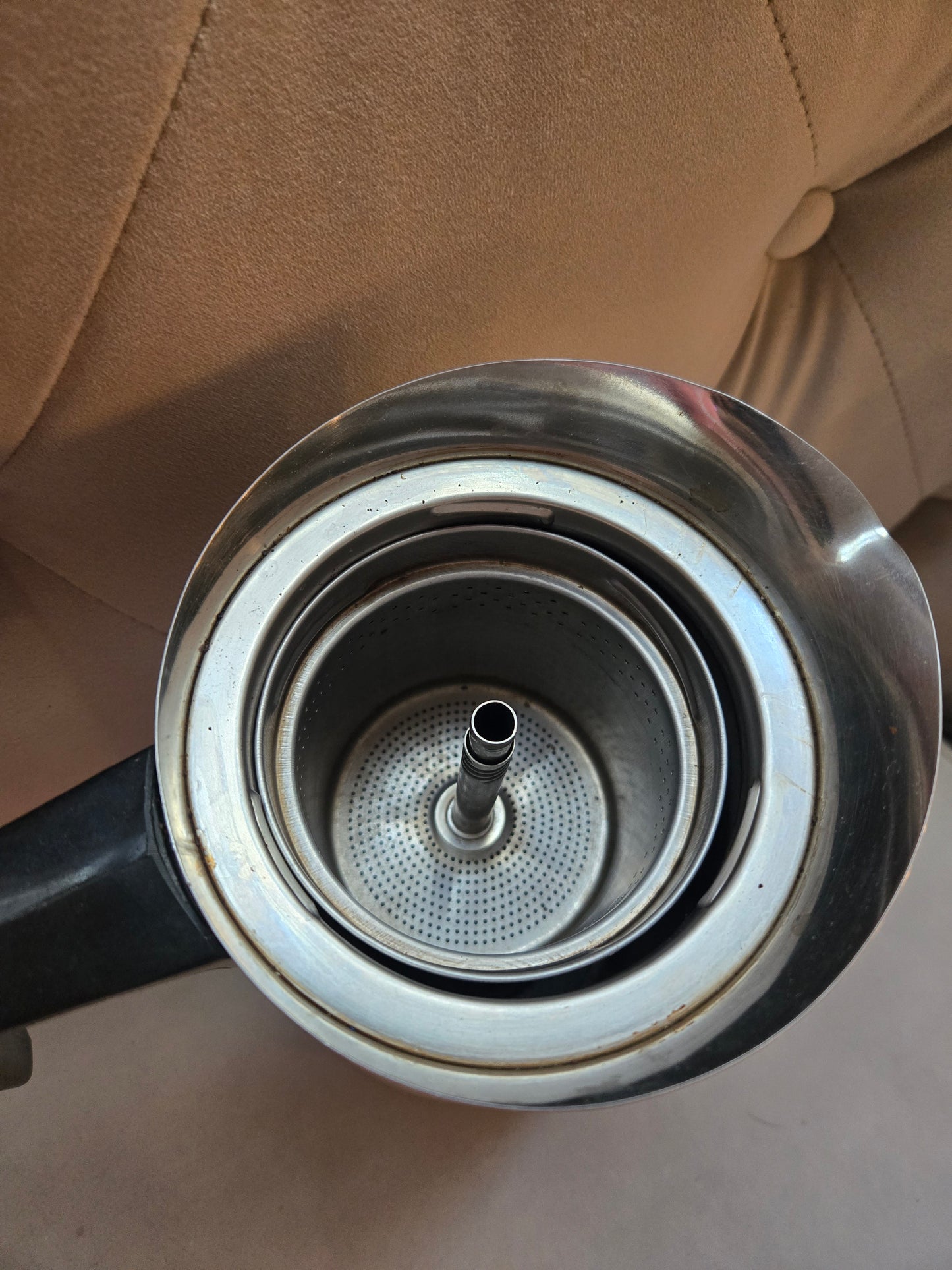 1960s Pyrex Cornwearing Pattern Coffee Maker