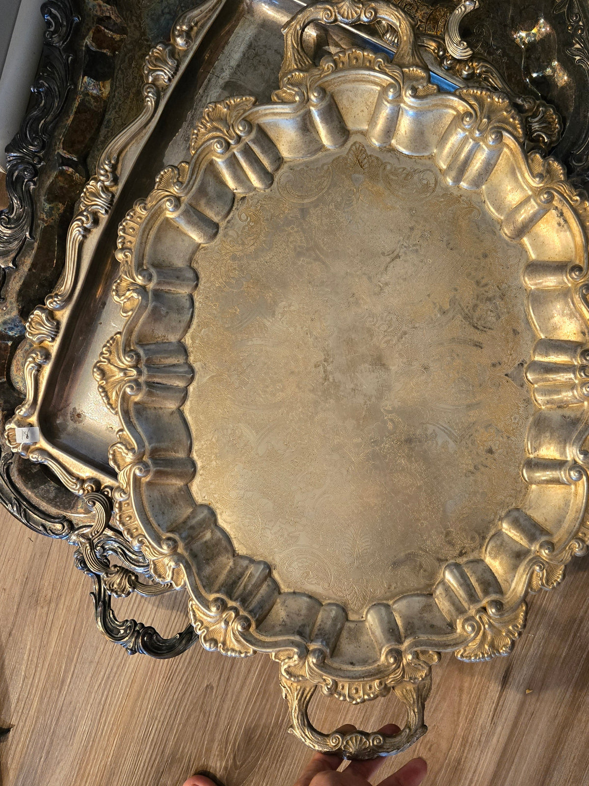 Silver Footed Server