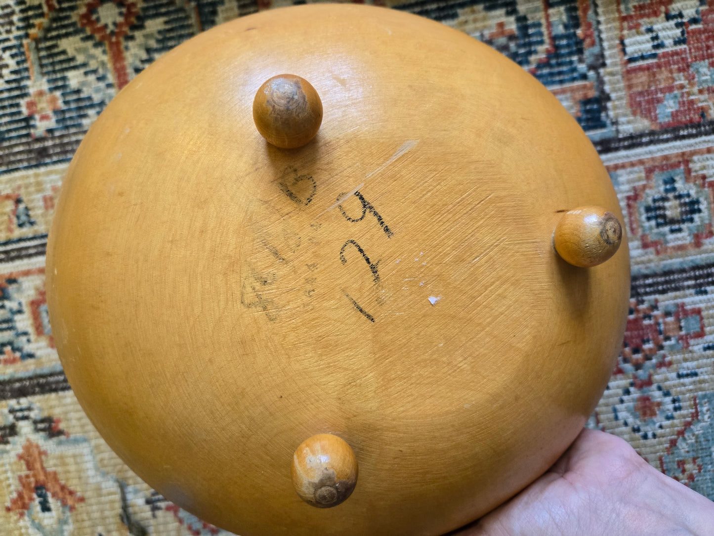 Vintage Hand Painted Fuit Bowl