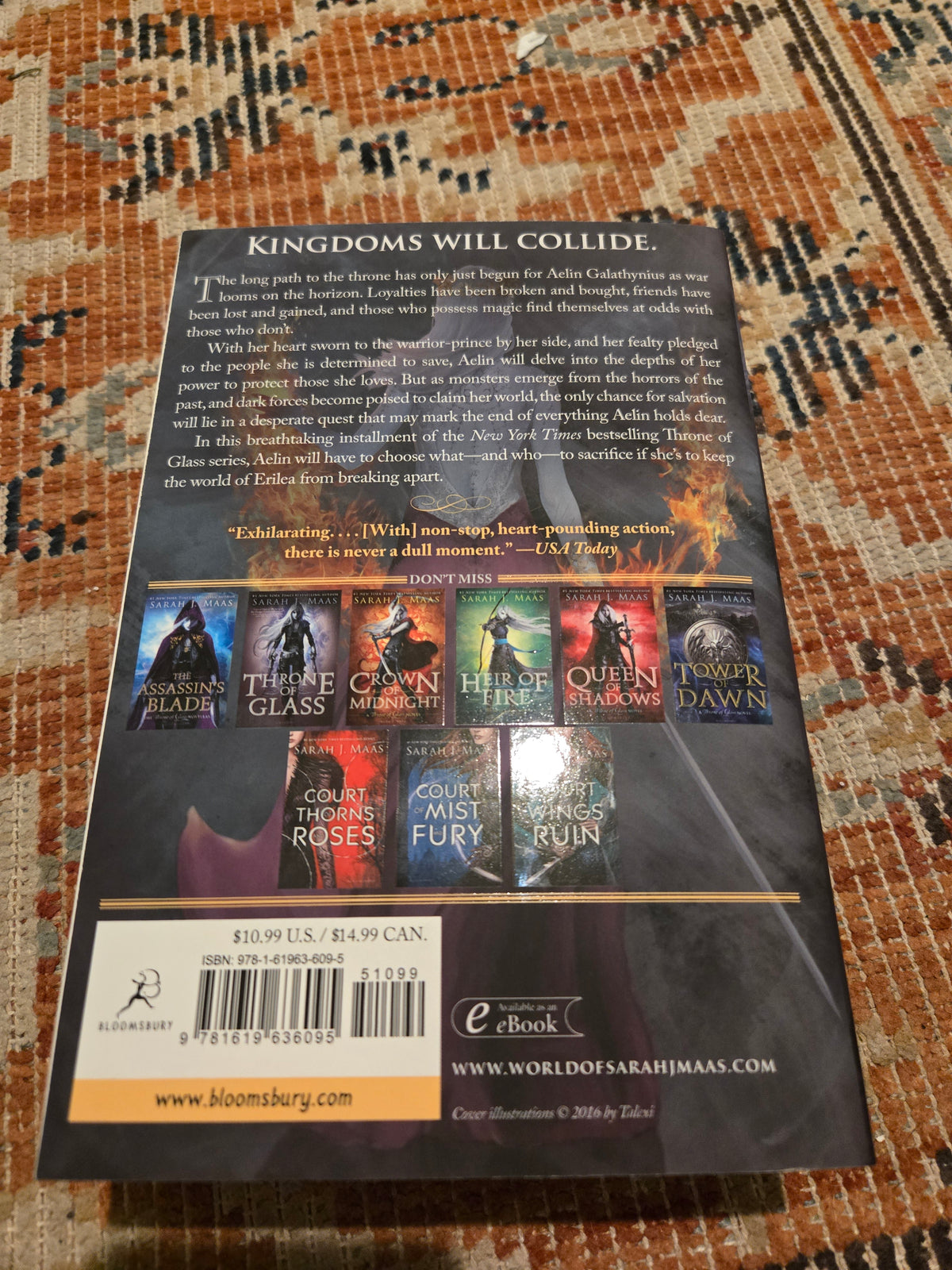 OOP Empire of Storms by Sarah J Maas