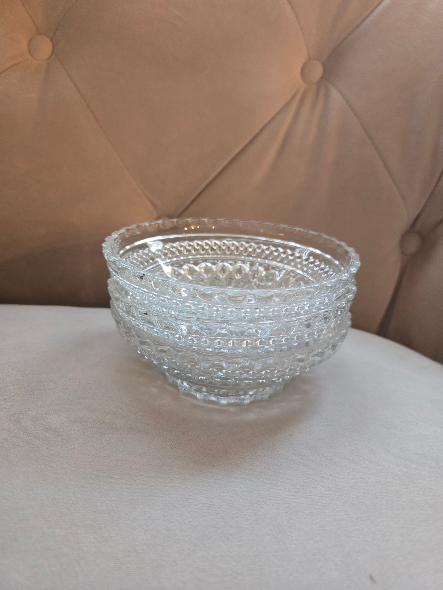 Wexford Anchor Hawking 3 Piece Bowl Set- Indiana Glass