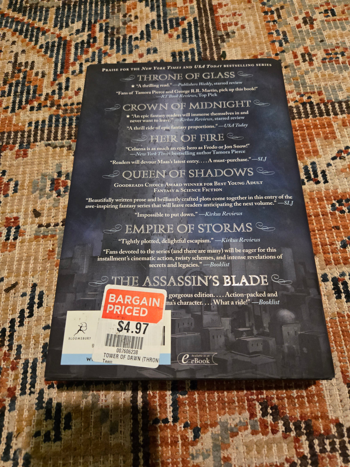 OOP Tower of Dawn by Sarah J Maas