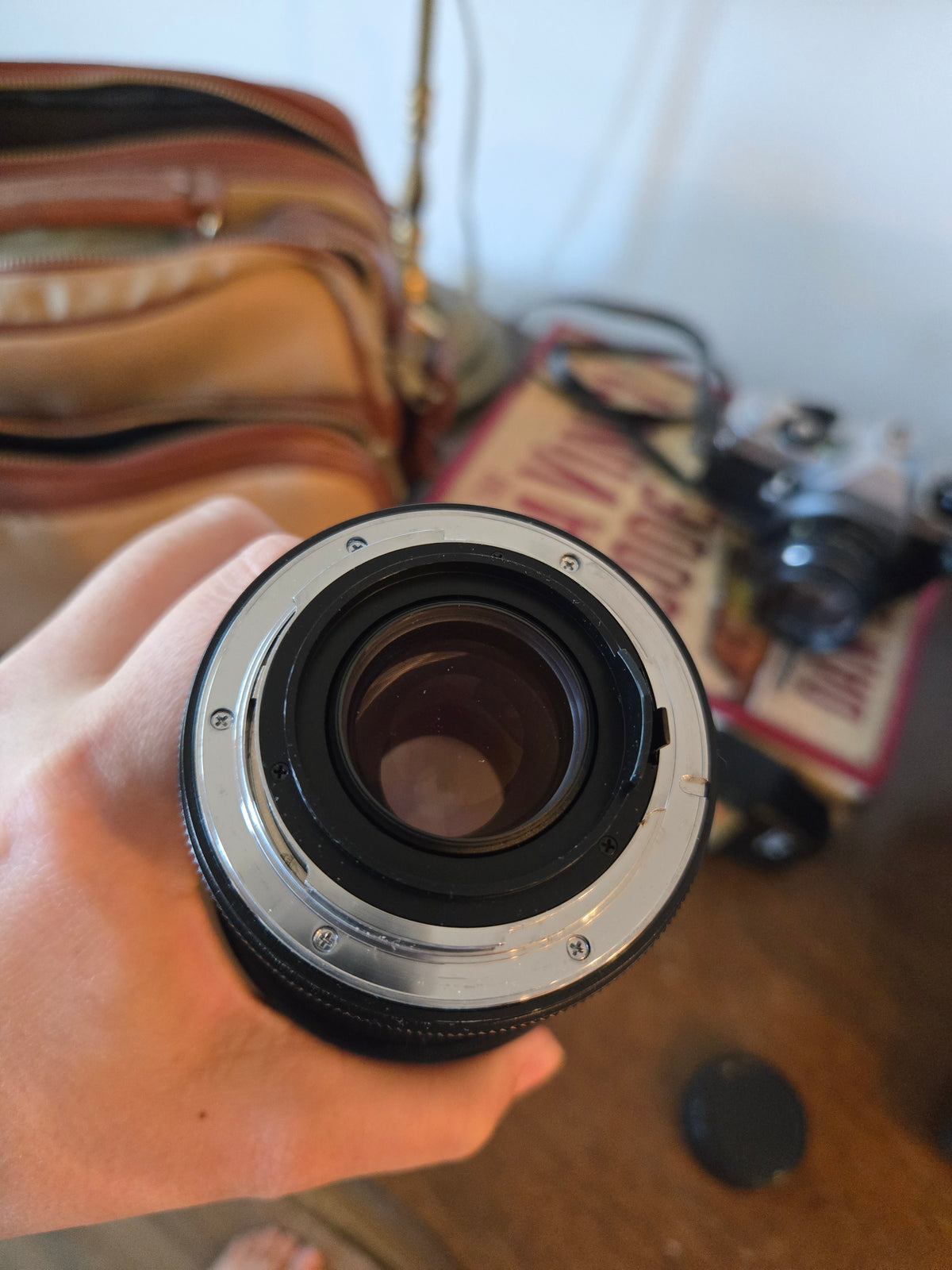Pentax K1000 Camera with Extra Camera Lense, Case, Flash, Strap