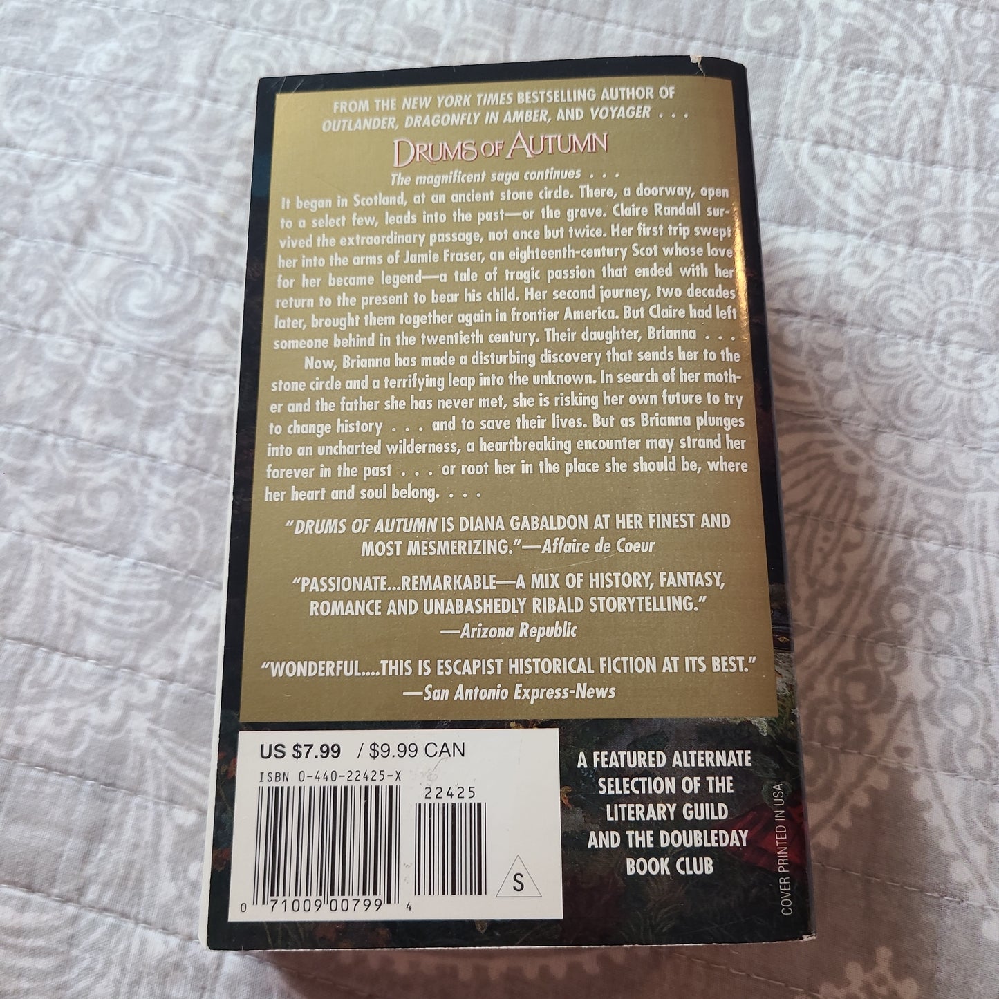Out of Print Drums of Autumn by Diana Gabaldon