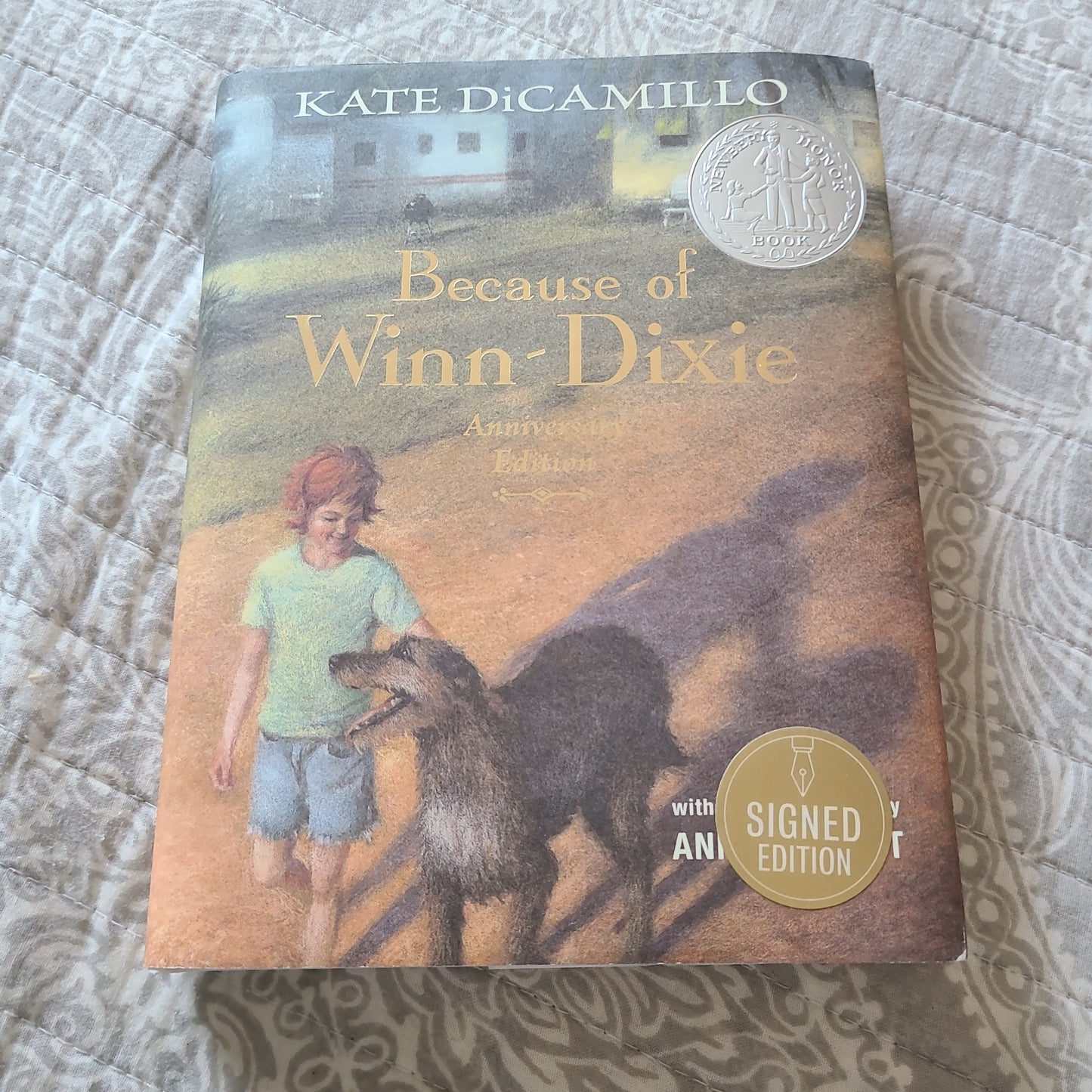 Signed Because of Winn-Dixie by Kate DiCamillo