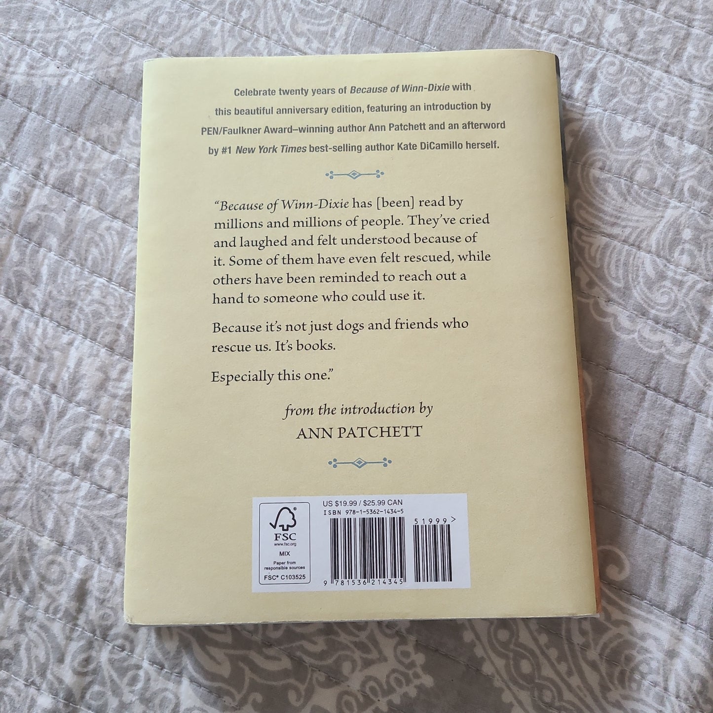 Signed Because of Winn-Dixie by Kate DiCamillo