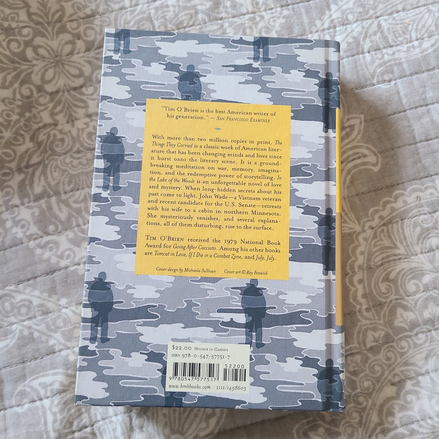 The Things They Carried and In The Lake of The Woods by Tim O'Brian