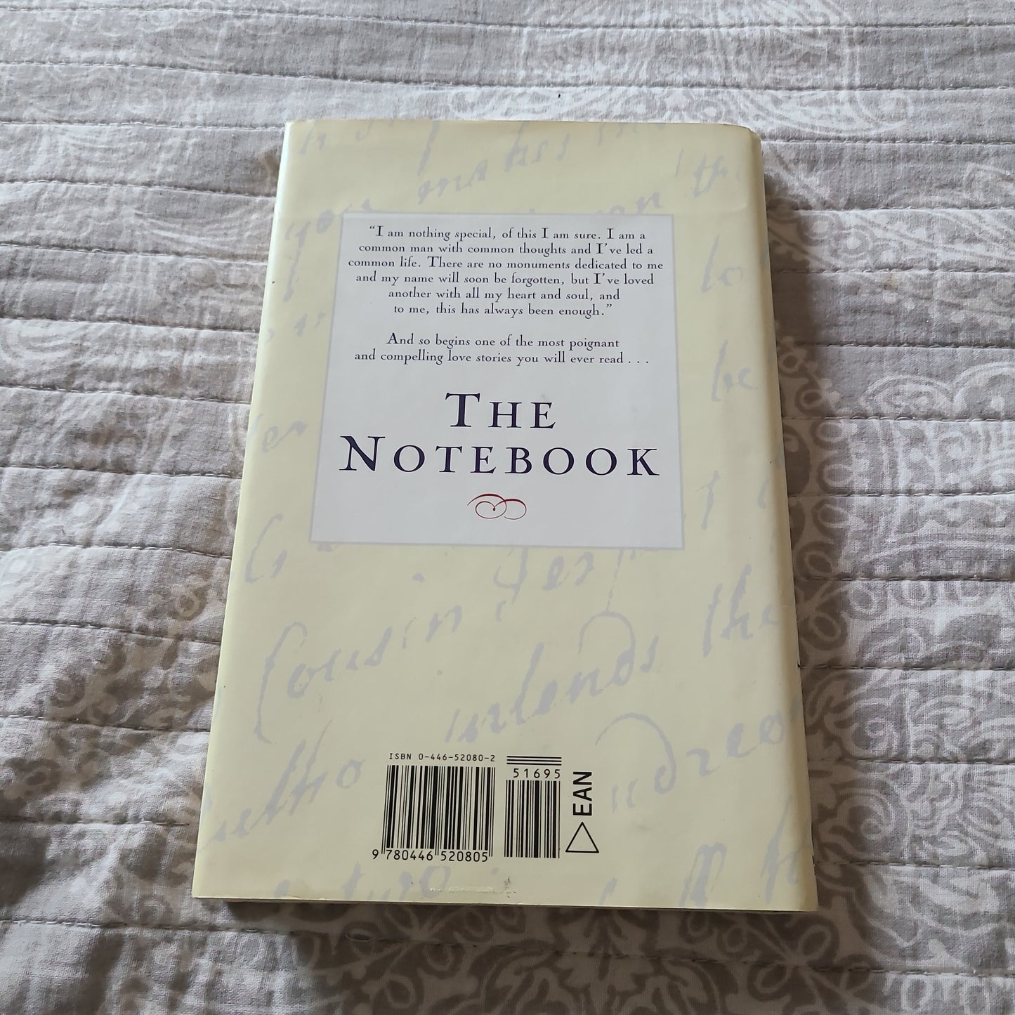 First Edition The Notebook by Nicholas Sparks