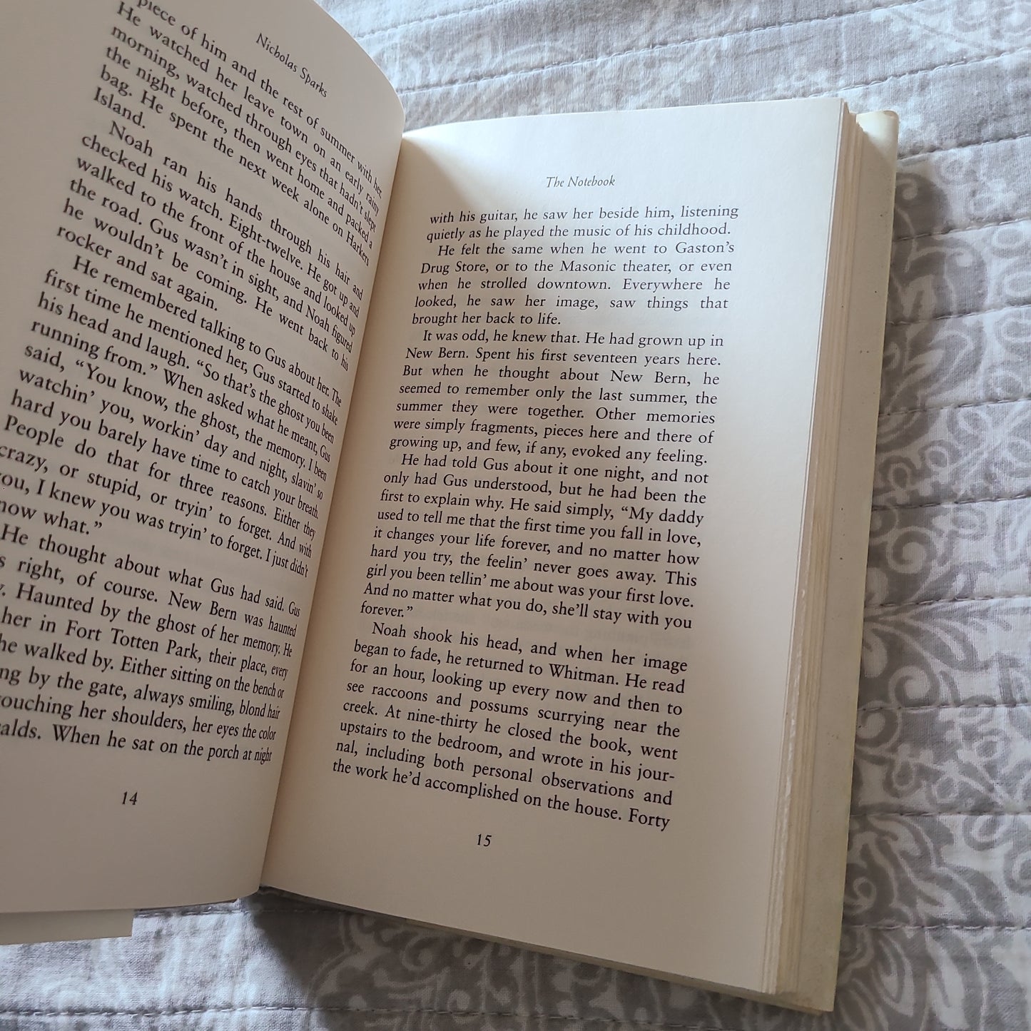 First Edition The Notebook by Nicholas Sparks