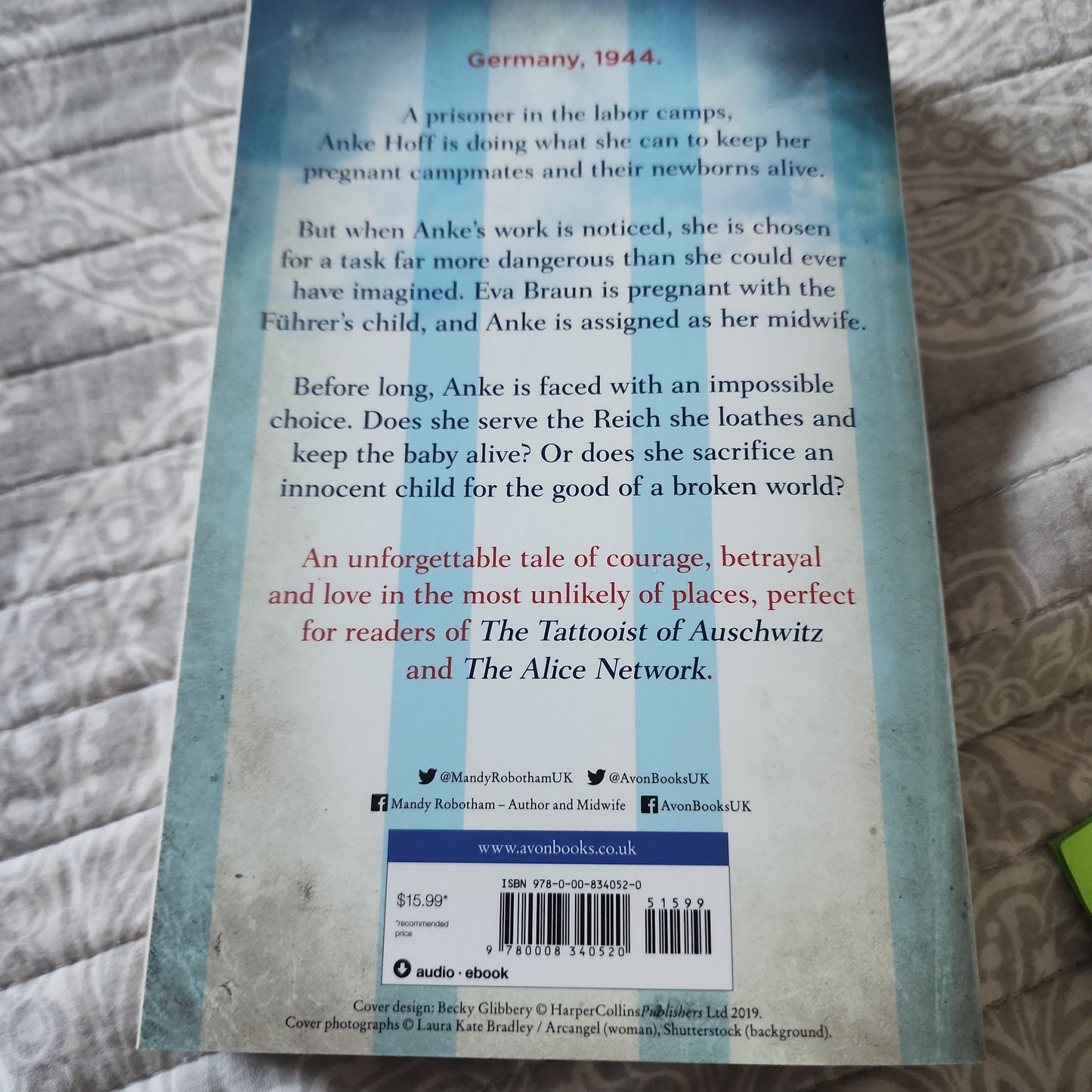The German Midwife by Mandy Robotham