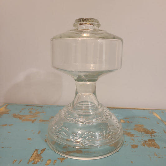 Plant Base Large Antique Oil Lamp Base Smooth