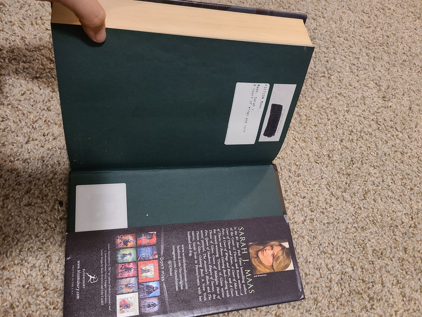 OOP 1/1st ACOWAR Hardback by Sarah J Maas