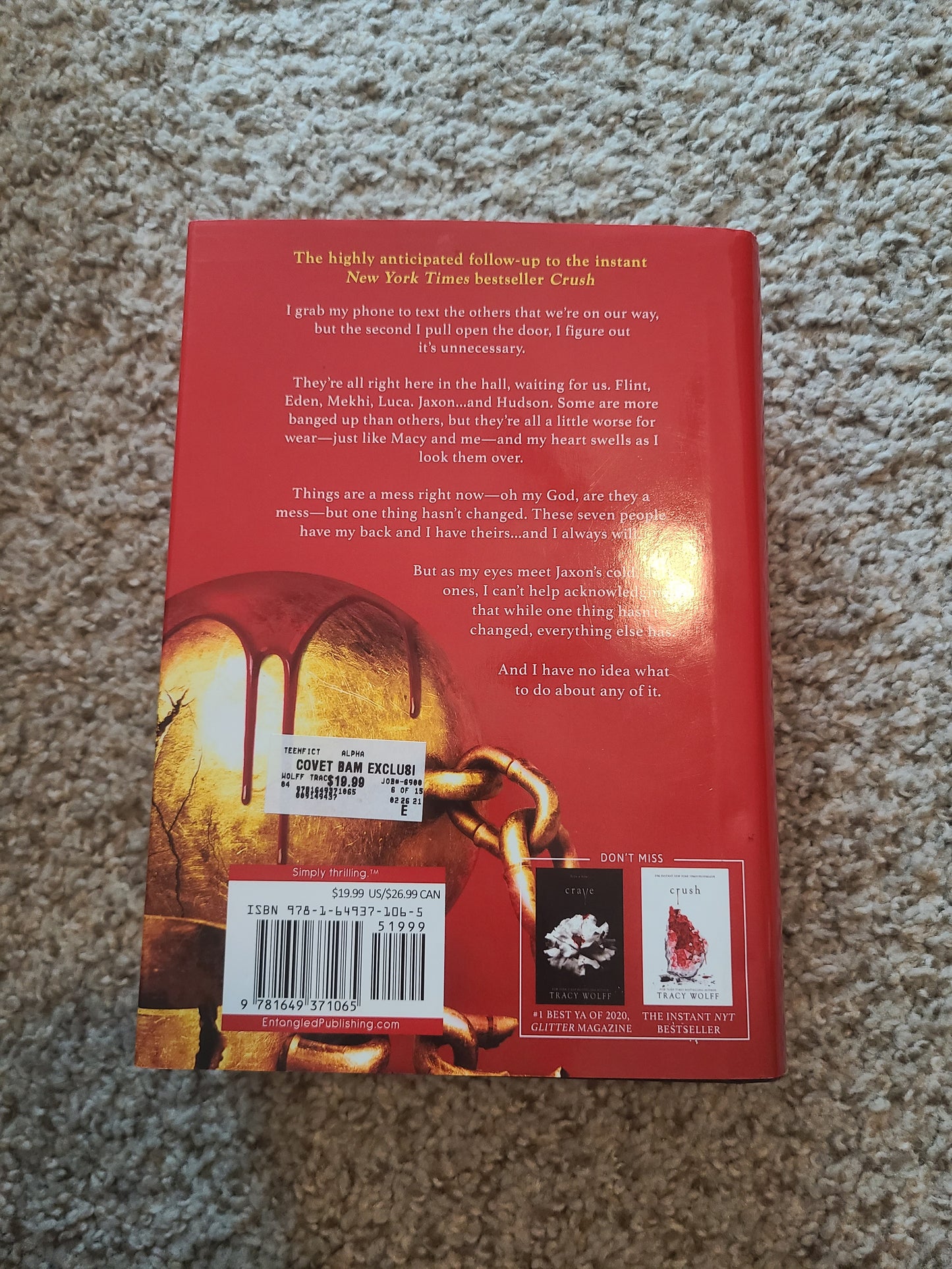 BAM! Exclusive Covet by Tracy Wolff