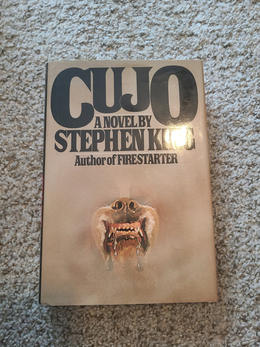 1st Bookclub Edition Cujo by Stephen King