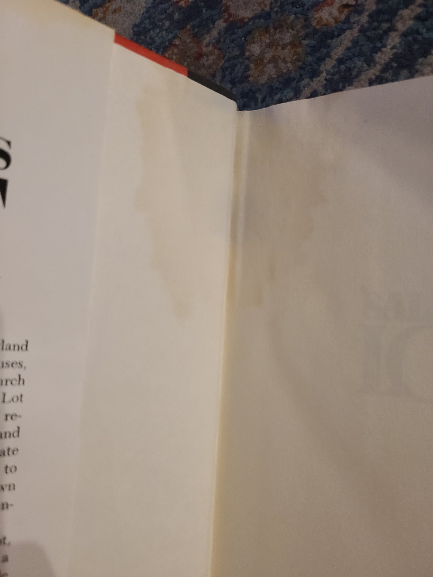 1st Edition Salems Lot by Stephen King