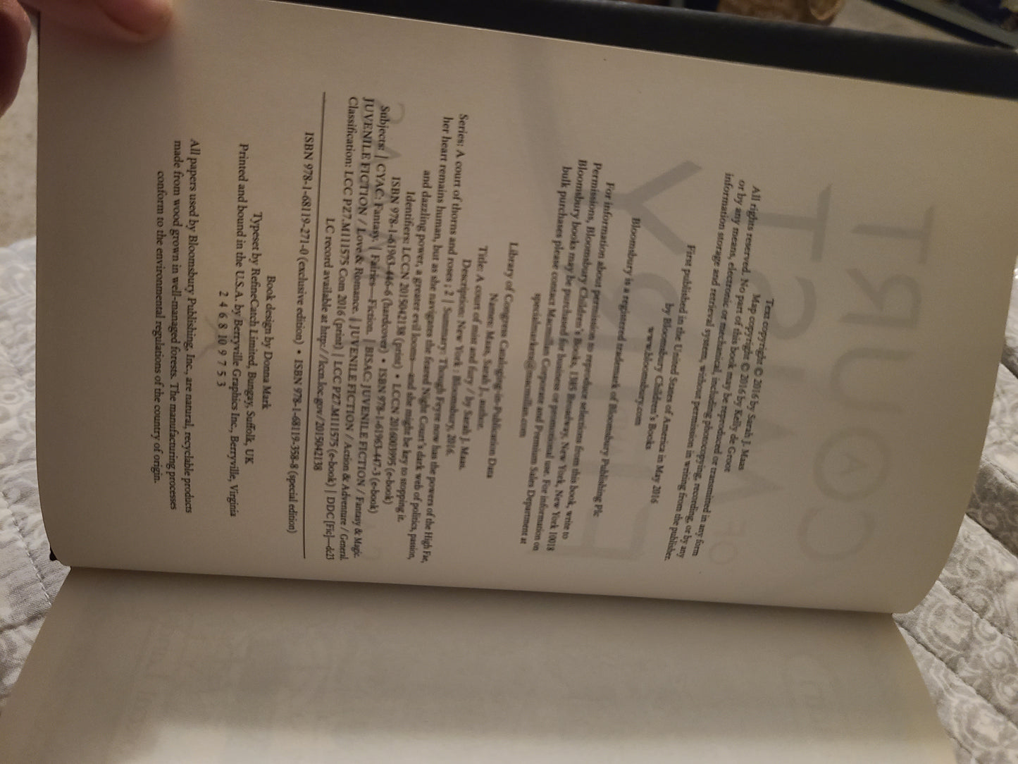 OOP ACOMAF Hardback