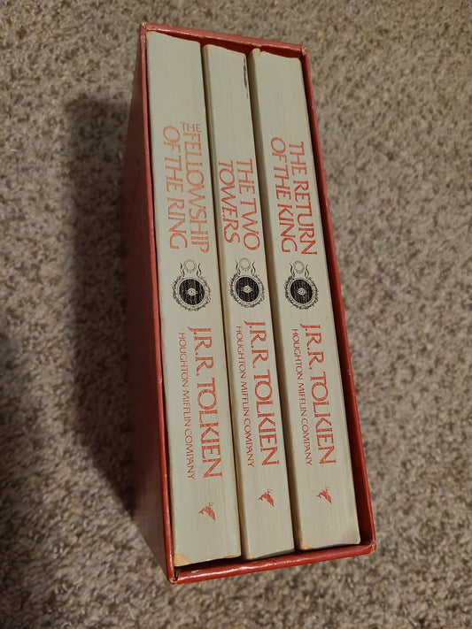 1978 Lord of The Rings Box Set by JRR Tolken