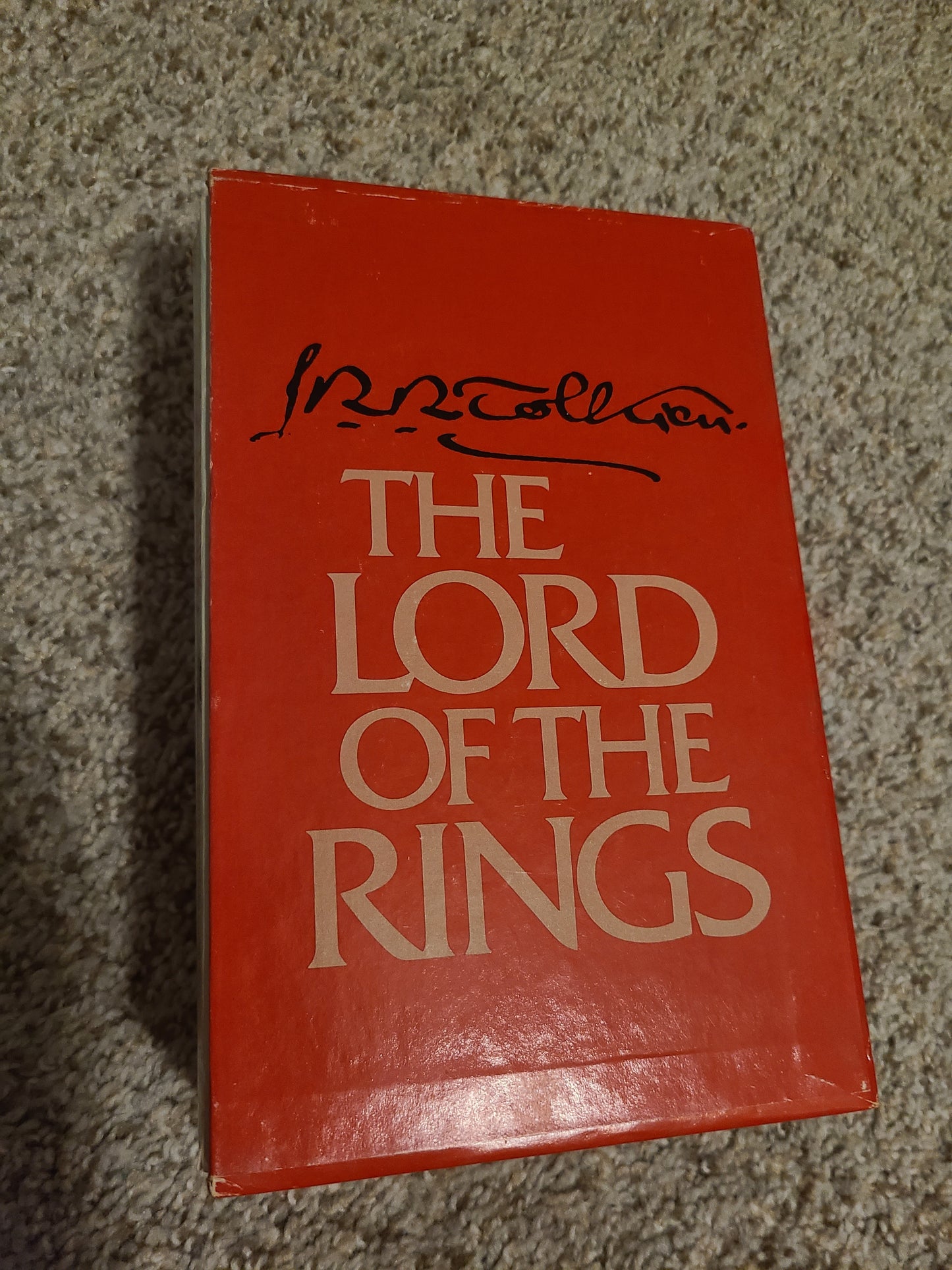 1978 Lord of The Rings Box Set by JRR Tolken