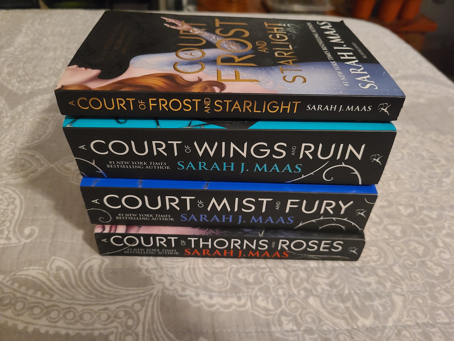 OOP UK A Court of Thornes and Roses PB Set by Sarah J Maas