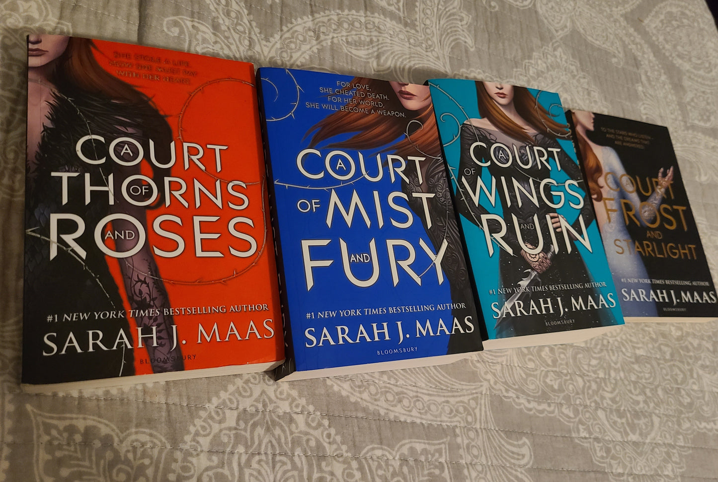 OOP UK A Court of Thornes and Roses PB Set by Sarah J Maas