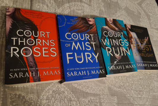 OOP UK A Court of Thornes and Roses PB Set by Sarah J Maas