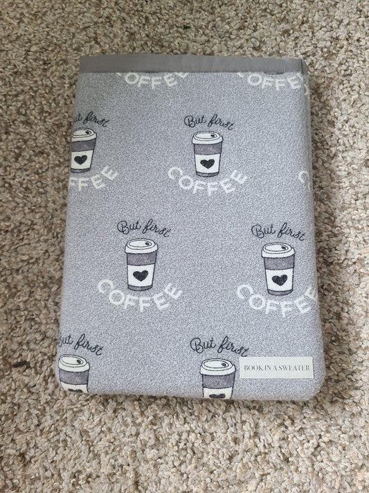 Coffee Themed Book In A Sweater