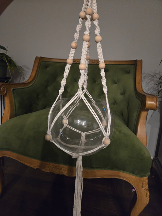 Macrame Bowl Plant Holder