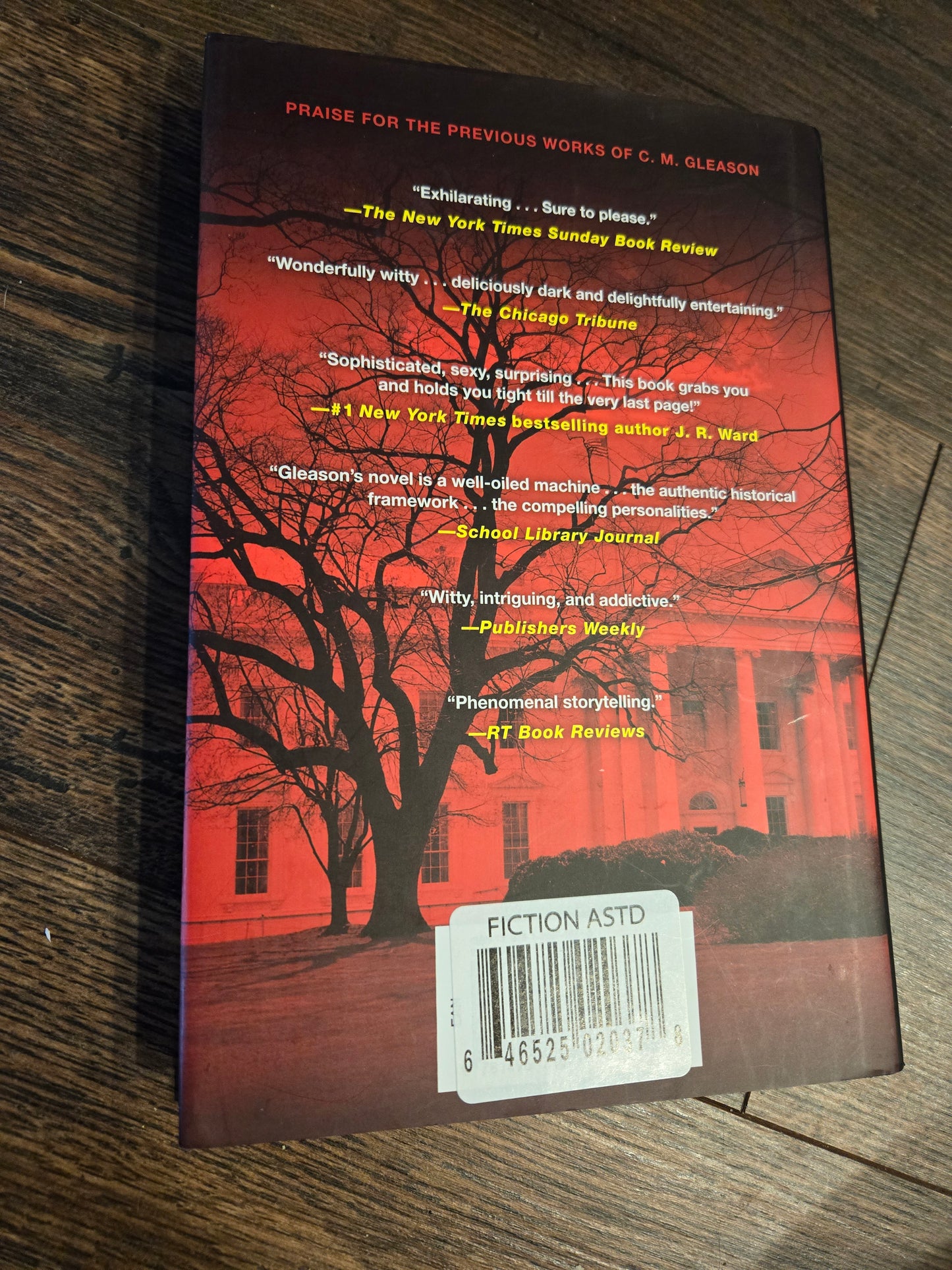 Murder In The Oval Library by C.M. Gleason