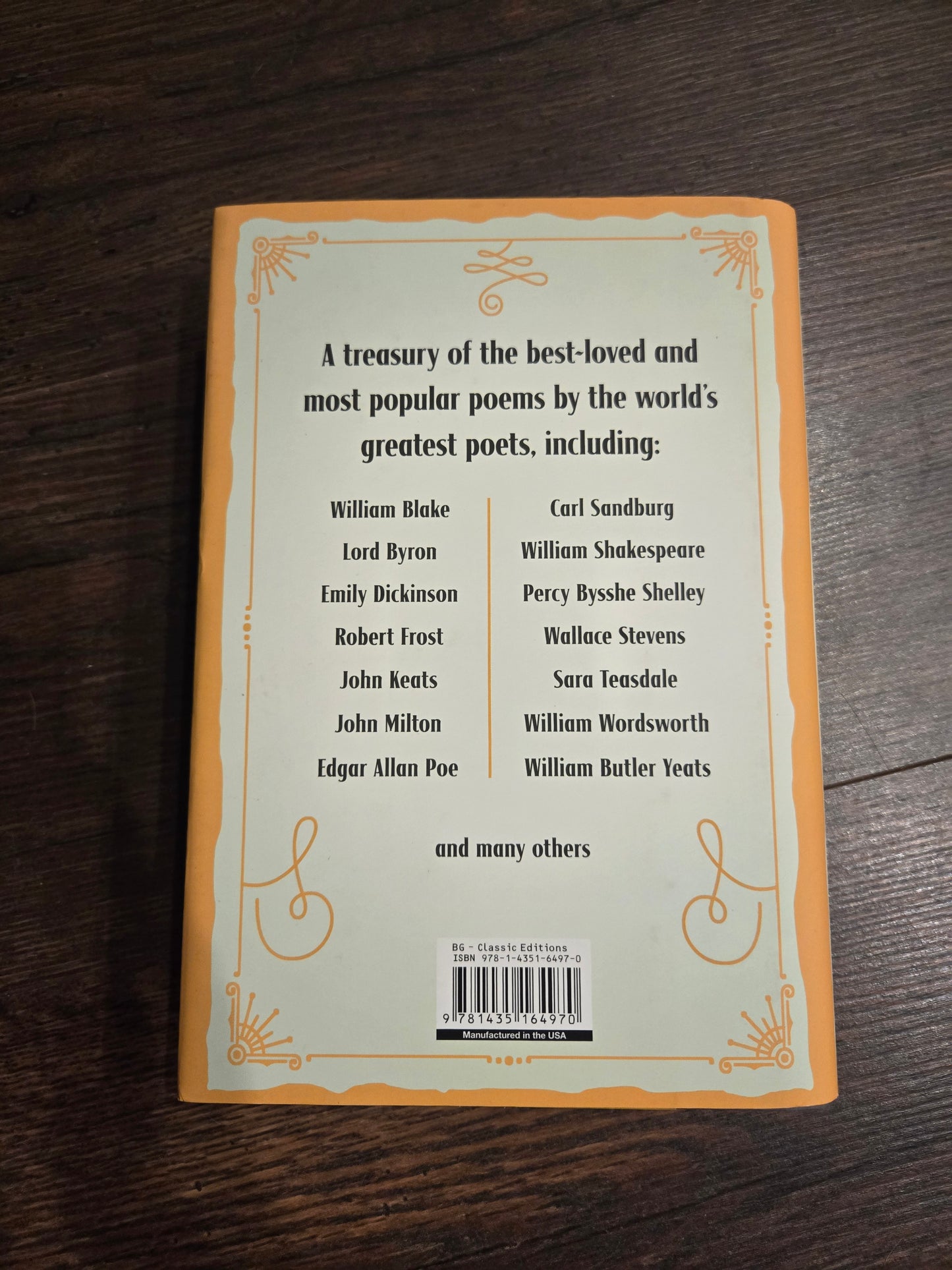 A Treasury of Favorite Poems