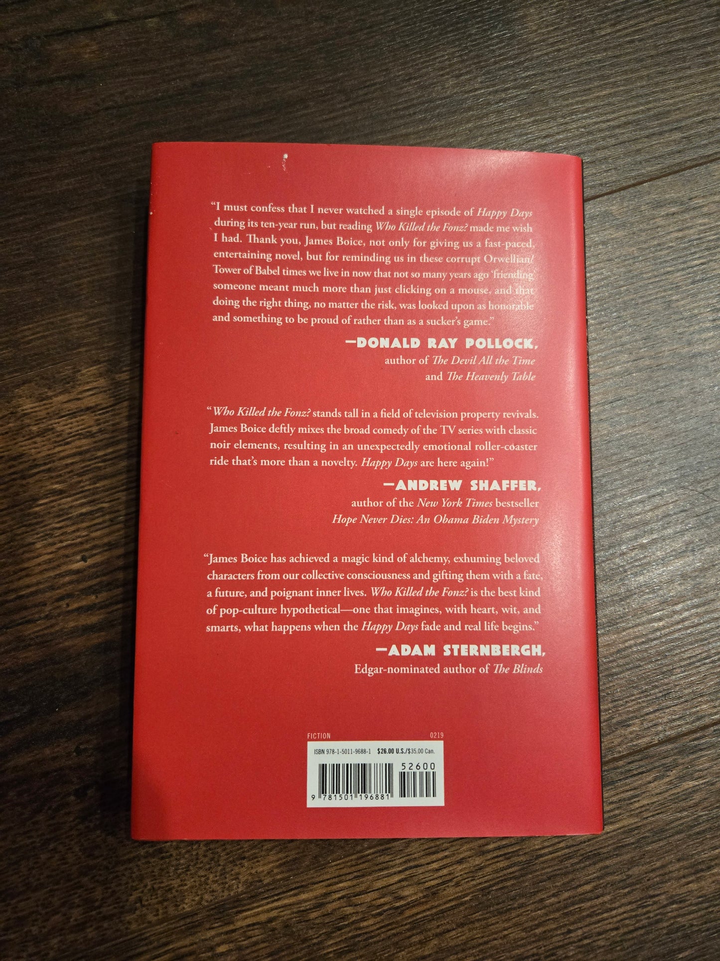 Who Killed The Fonz? By James Boice